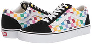 Vans Unisex Authentic Skate Shoe Sneaker (8 Women/6.5 Men, Rainbow Chex 7429)
