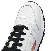 Reebok Unisex Classic Leather Sneaker, Pride/White/Black, 11 US Men