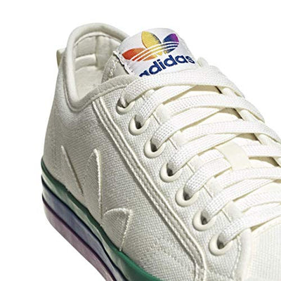 adidas Nizza Pride Shoes Men's, White, Size 13