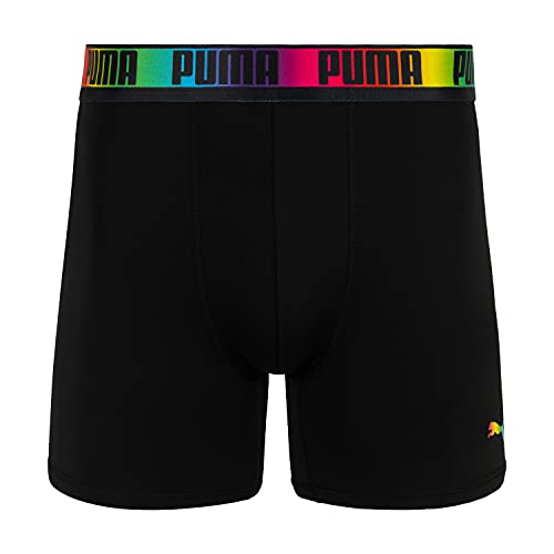 PUMA Herren Pride Boxershorts Retroshorts, Black, Medium