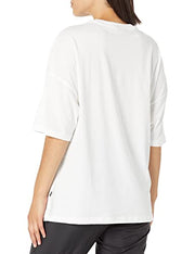 PUMA Damen Essentials+ Regenbogen T-Shirt, Weiß, 3X-Groß