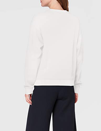 Armani Exchange Womens Sweatshirt, Off White, XS