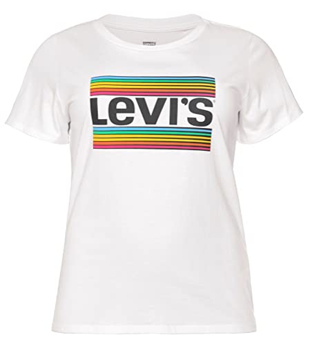 Levi's® T-Shirt Damen »The Perfect Tee Pride Edition« mit Regenbogen-Batwing-Logodruck Gr. XS