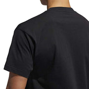 adidas Originals Herren Pride Linear T-Shirt, schwarz, Groß