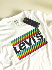 Levi's® T-Shirt Damen »The Perfect Tee Pride Edition« mit Regenbogen-Batwing-Logodruck Gr. XS