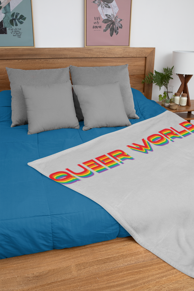 QueerWorld Tagesdecke Rainbow Color