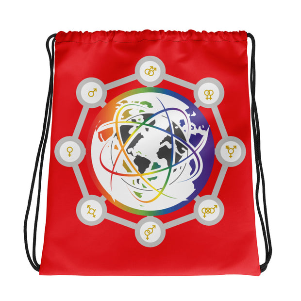 QueerWorld LGBTIQ Bag in Rainbow Color (Rot) - QueerWorld