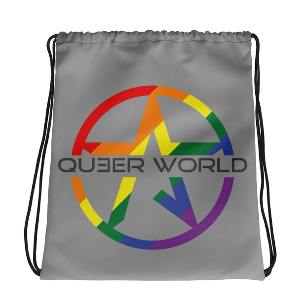 QueerWorld STAR Rainbow Bag (Grau) - QueerWorld