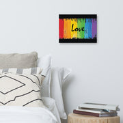 Love, Rainbow/LGBT Leinwandbild - QueerWorld