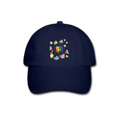 Baseball queer POWER Cap (Blau) - QueerWorld