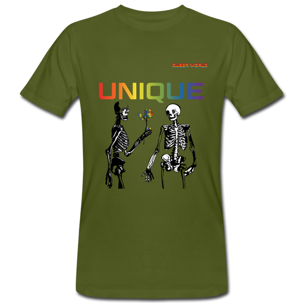 UNIQUE T-Shirt mit QueerWorld Motiv - QueerWorld