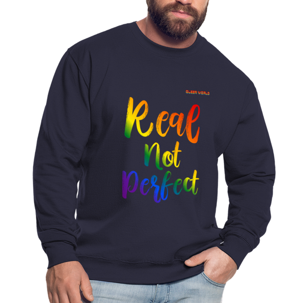 Real not perfect Pullover mit QueerWorld Motiv - QueerWorld