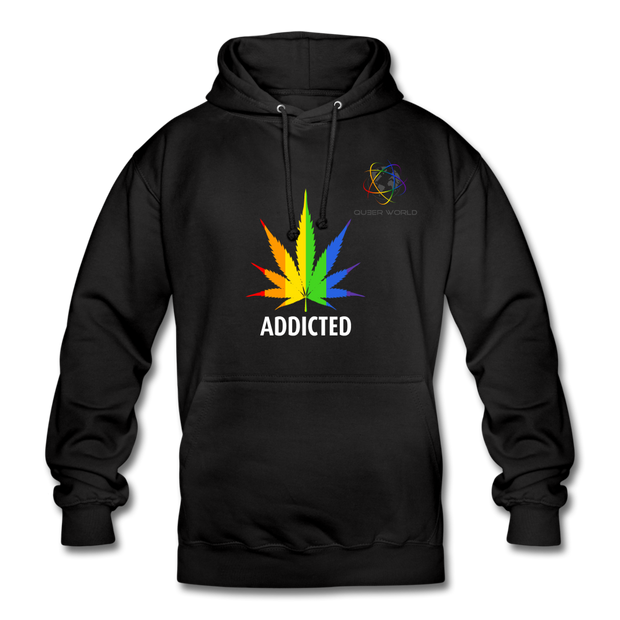 ADDICTED Pullover mit original QueerWorld Logo - QueerWorld