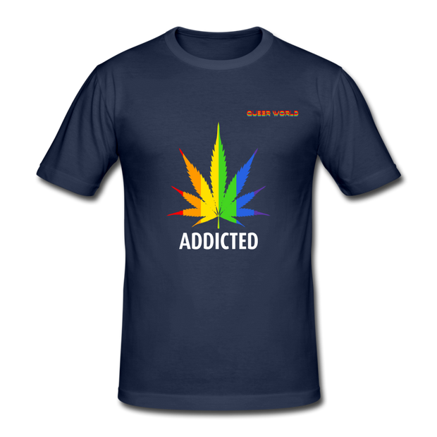 Addicted T-Shirt mit QueerWorld Motiv - QueerWorld