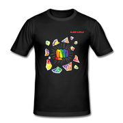 POWER T-Shirt mit QueerWorld Motiv - Schwarz