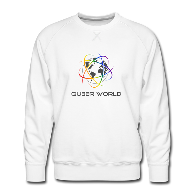 Pullover mit original QueerWorld Logo - Weiß