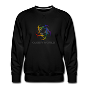Pullover mit original QueerWorld Logo - Schwarz