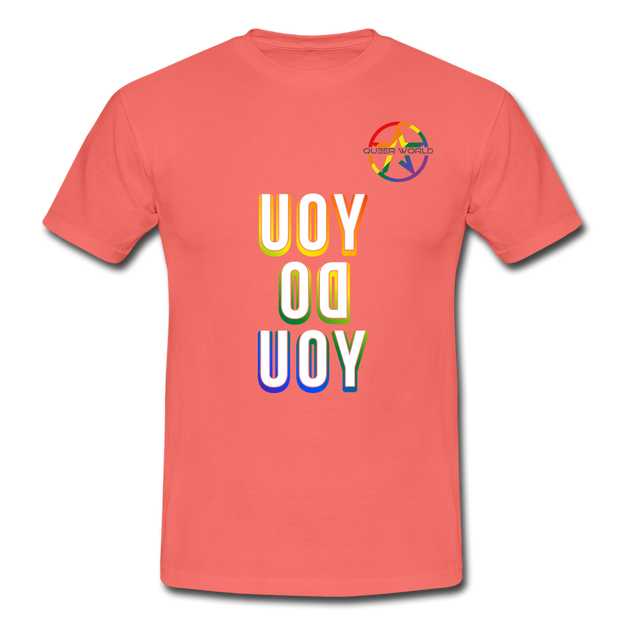 YOU DO YOU QueerWorld T-Shirt - Koralle