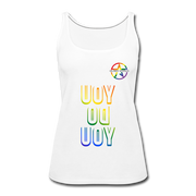 QueerWorld STAR Tank Top you do you - Weiß