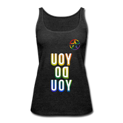 QueerWorld STAR Tank Top you do you - Anthrazit