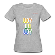 YOU DO YOU QueerWorld T-Shirt - Grau meliert
