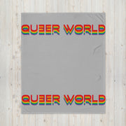 QueerWorld Tagesdecke Rainbow Color - QueerWorld